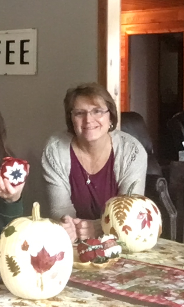 Karen crafting pic